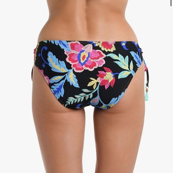 La Blanca Women's Side Tie Hipster Bikini Bottom NWT Size 6/Medium - Picture 5 of 6
